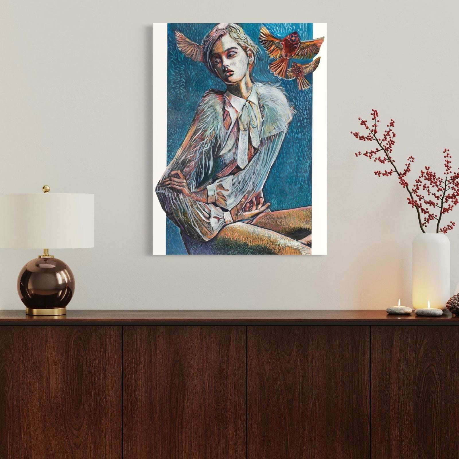 Birds of a Feather - Tanya Johnston Art