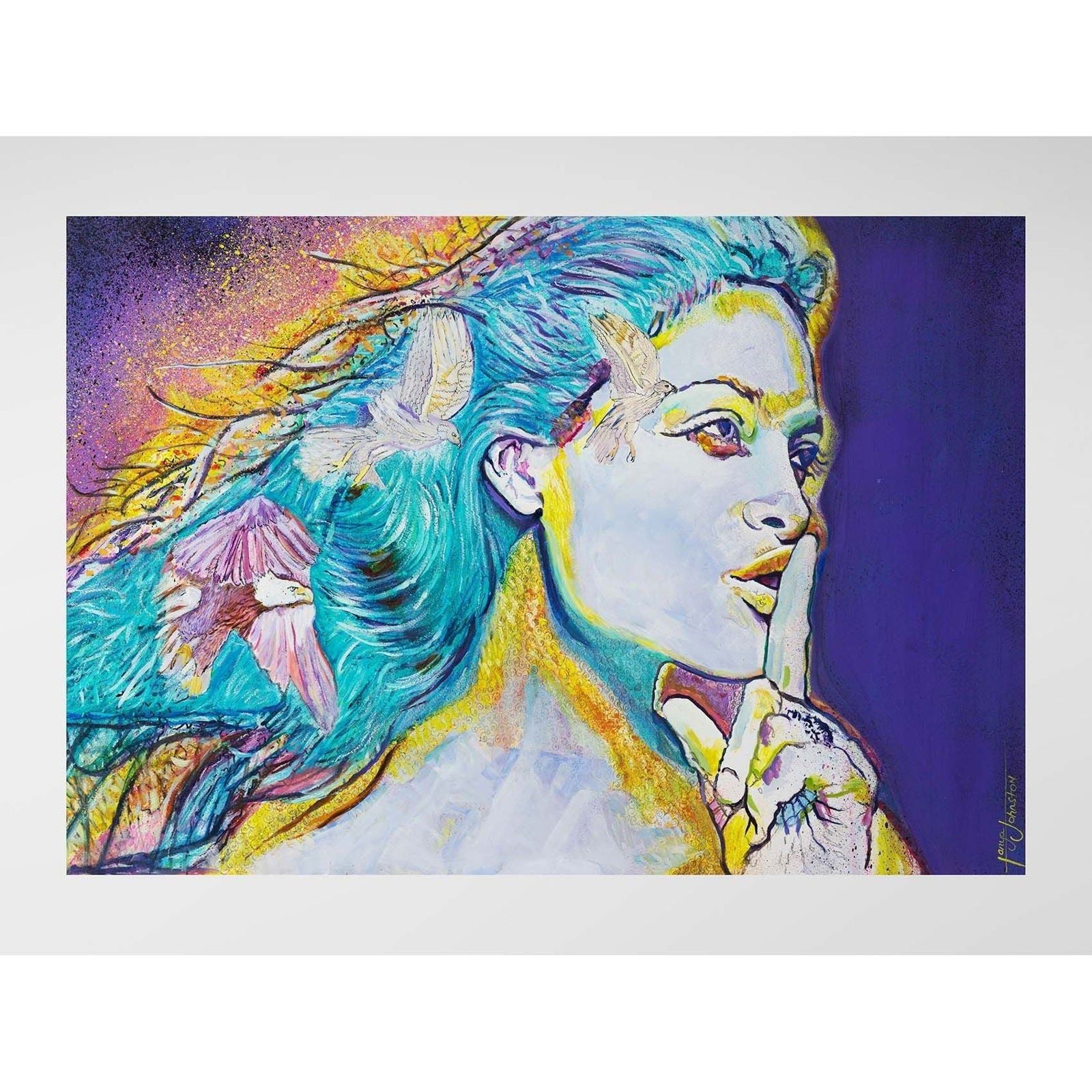 Dare, Truth & Promise Fly with Revelation (Original) - Tanya Johnston Art