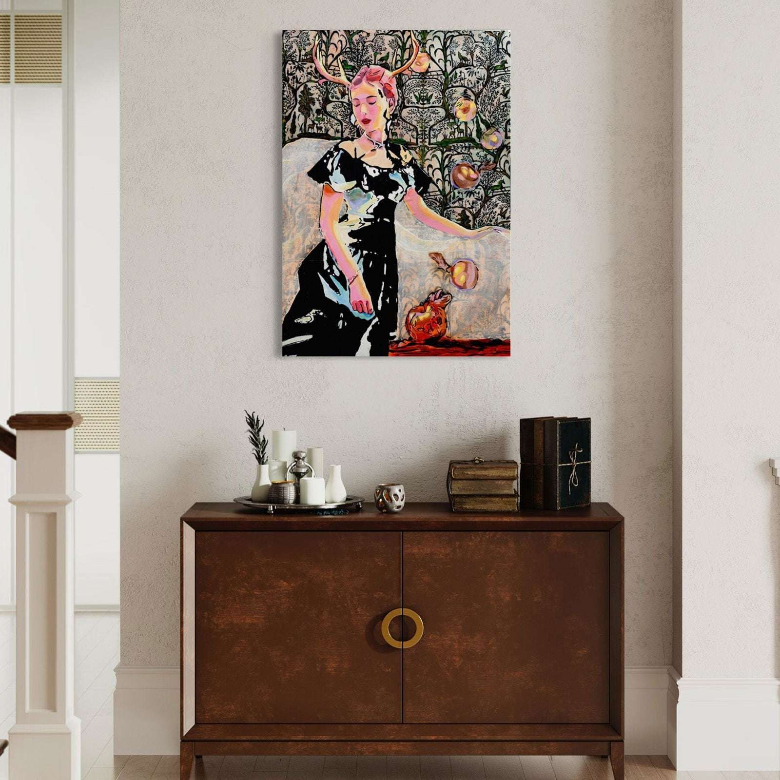 Daughters of Destiny are Like Apples of Gold in Settings of Silver - Tanya Johnston Art