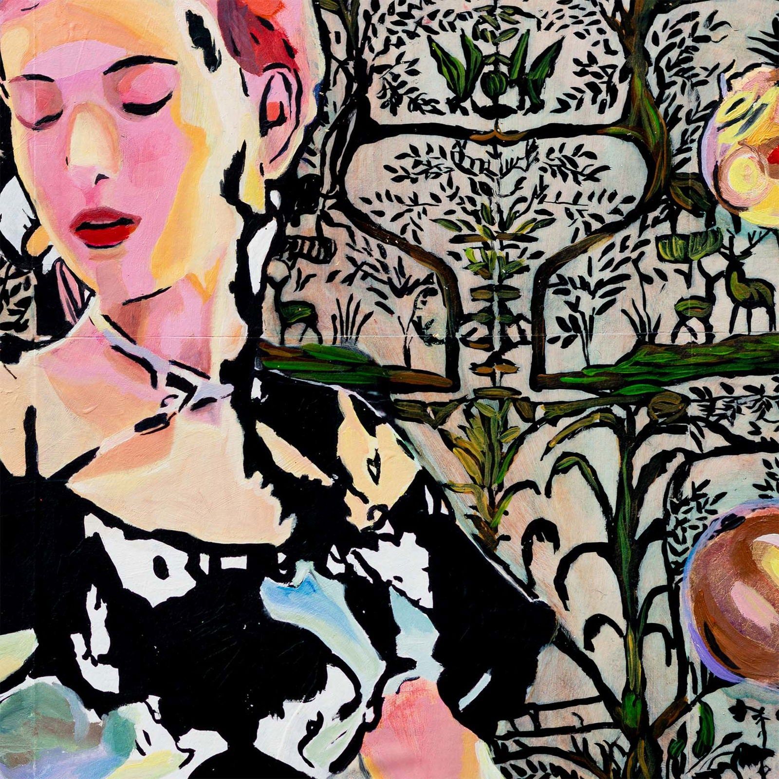 Daughters of Destiny are Like Apples of Gold in Settings of Silver (Original) - Tanya Johnston Art