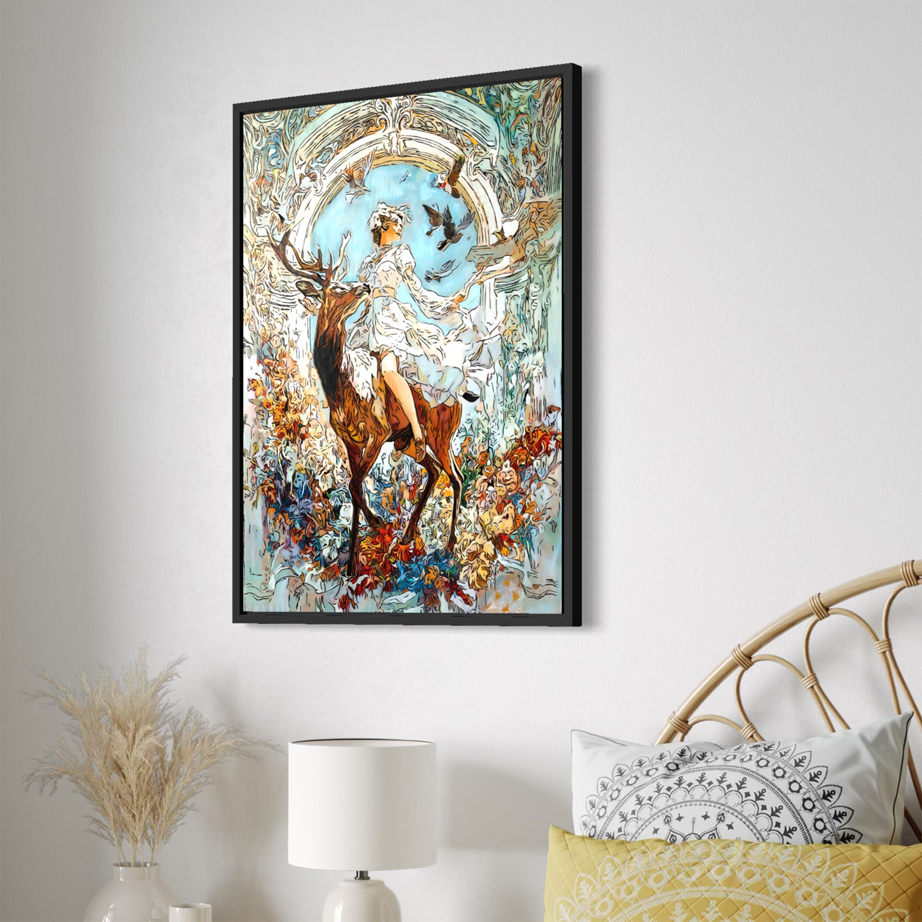 Wisdom & Prudence at the Gate (Print)