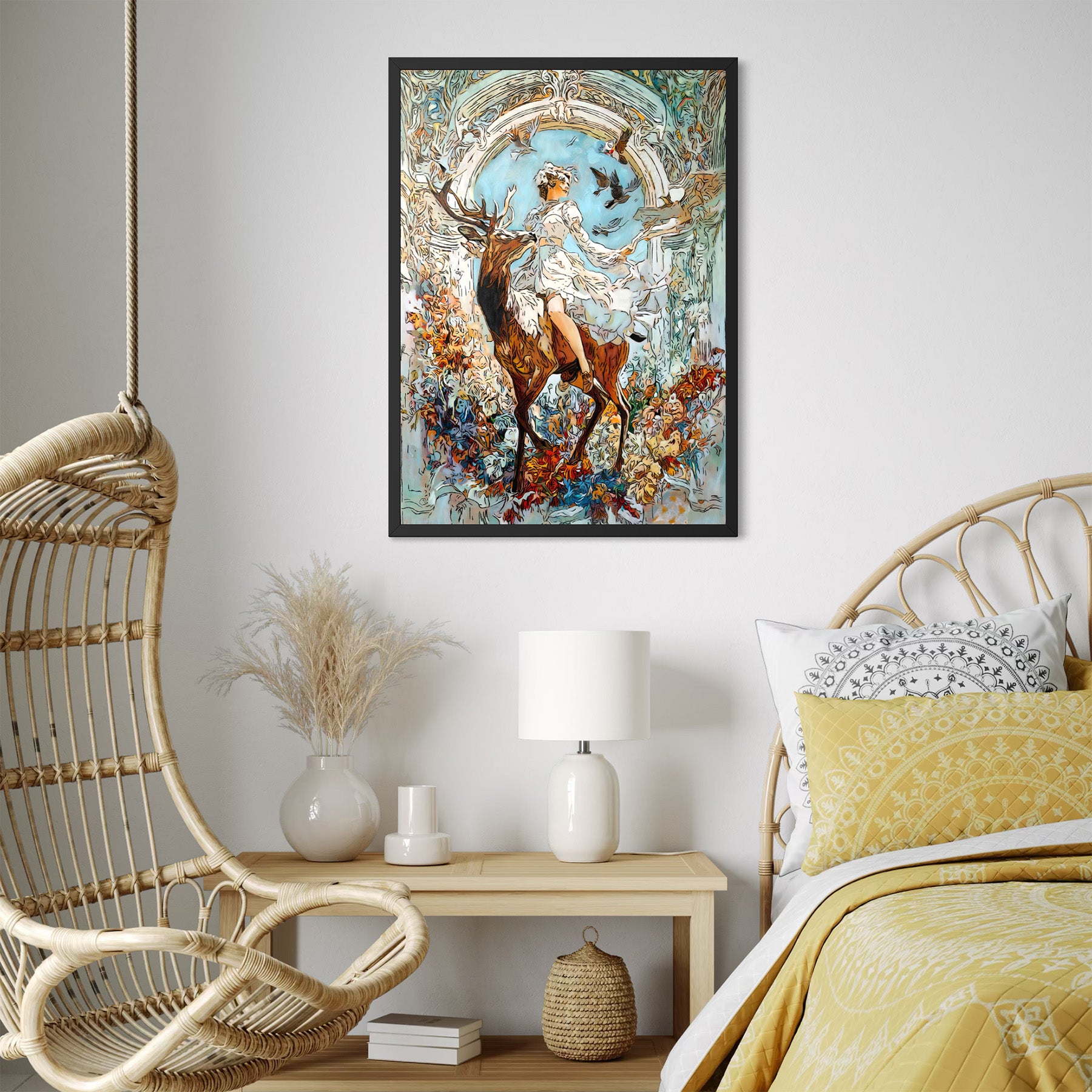 Wisdom & Prudence at the Gate (Print)