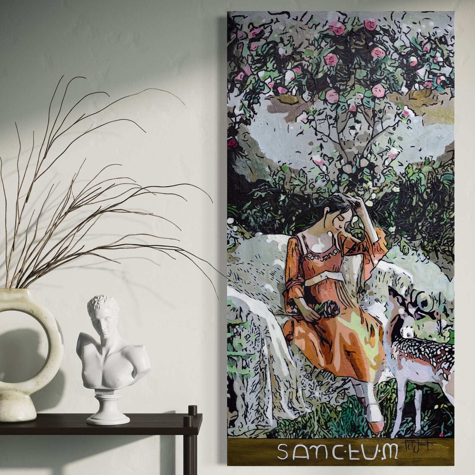 Inner Court - Tanya Johnston Art