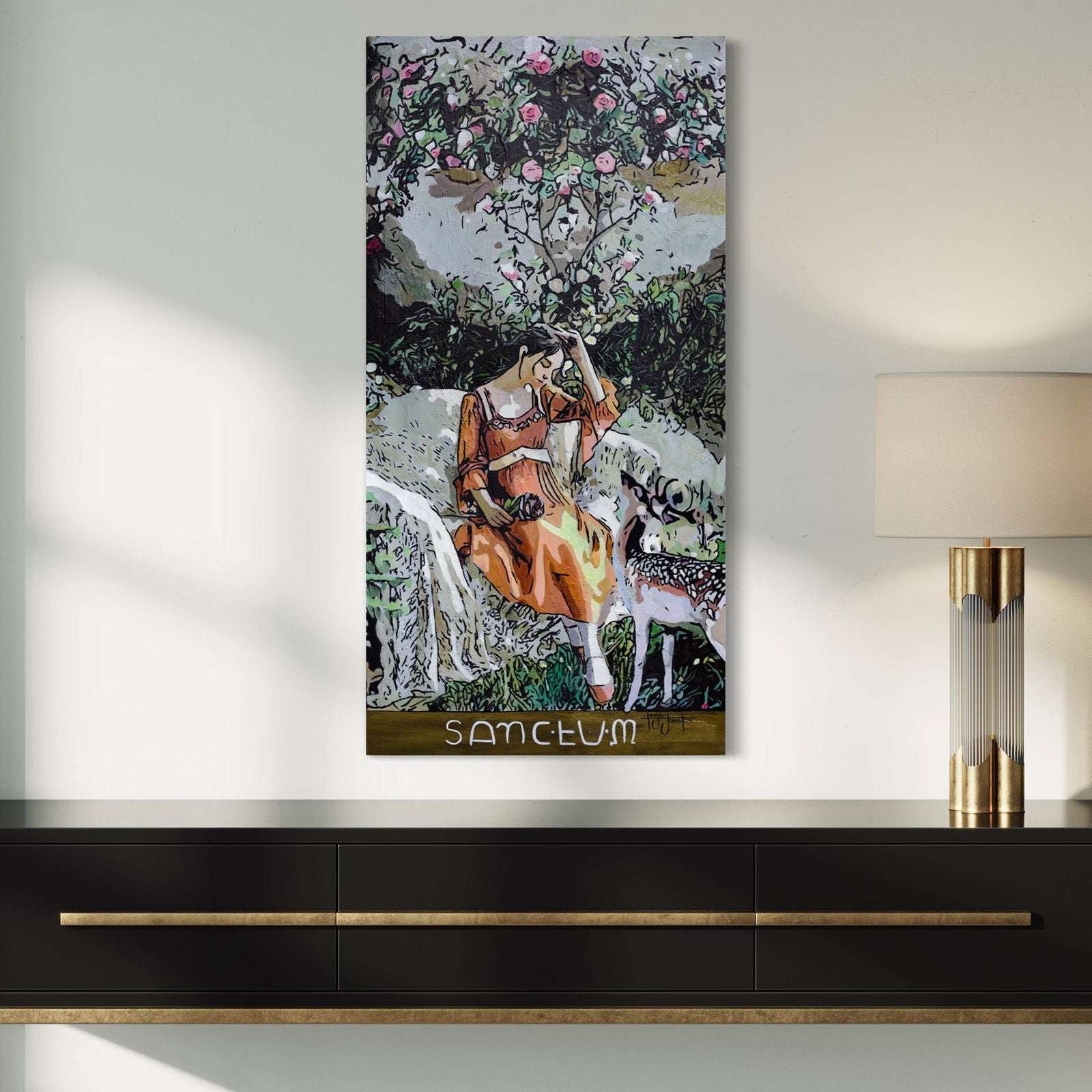 Inner Court - Tanya Johnston Art