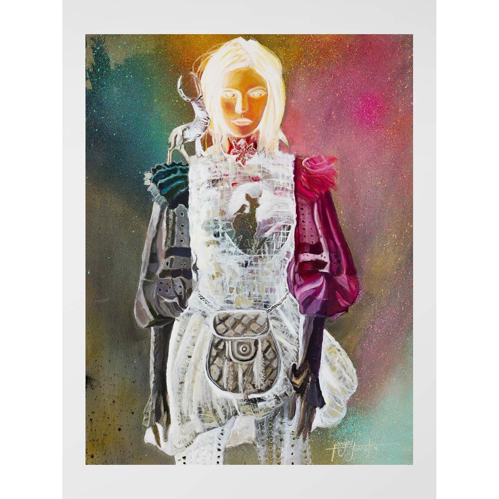 Light for the Shadow (Original) - Tanya Johnston Art