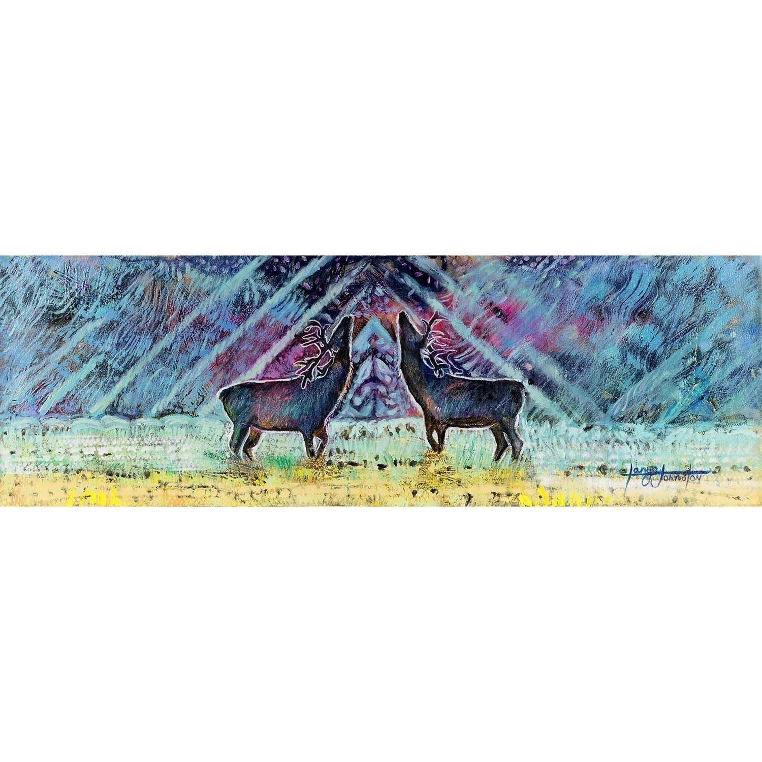 O ye Gates (Original) - Tanya Johnston Art