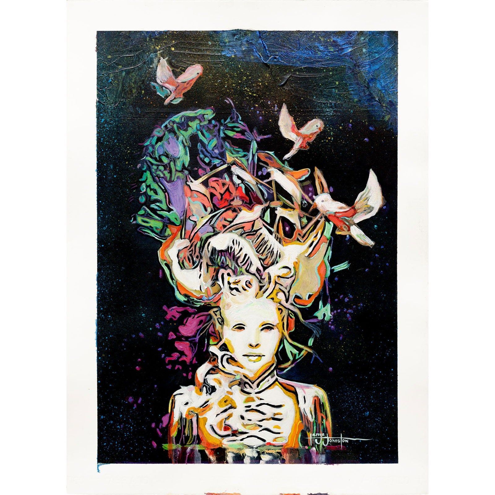 Parable of the Virgins II (Original) - Tanya Johnston Art