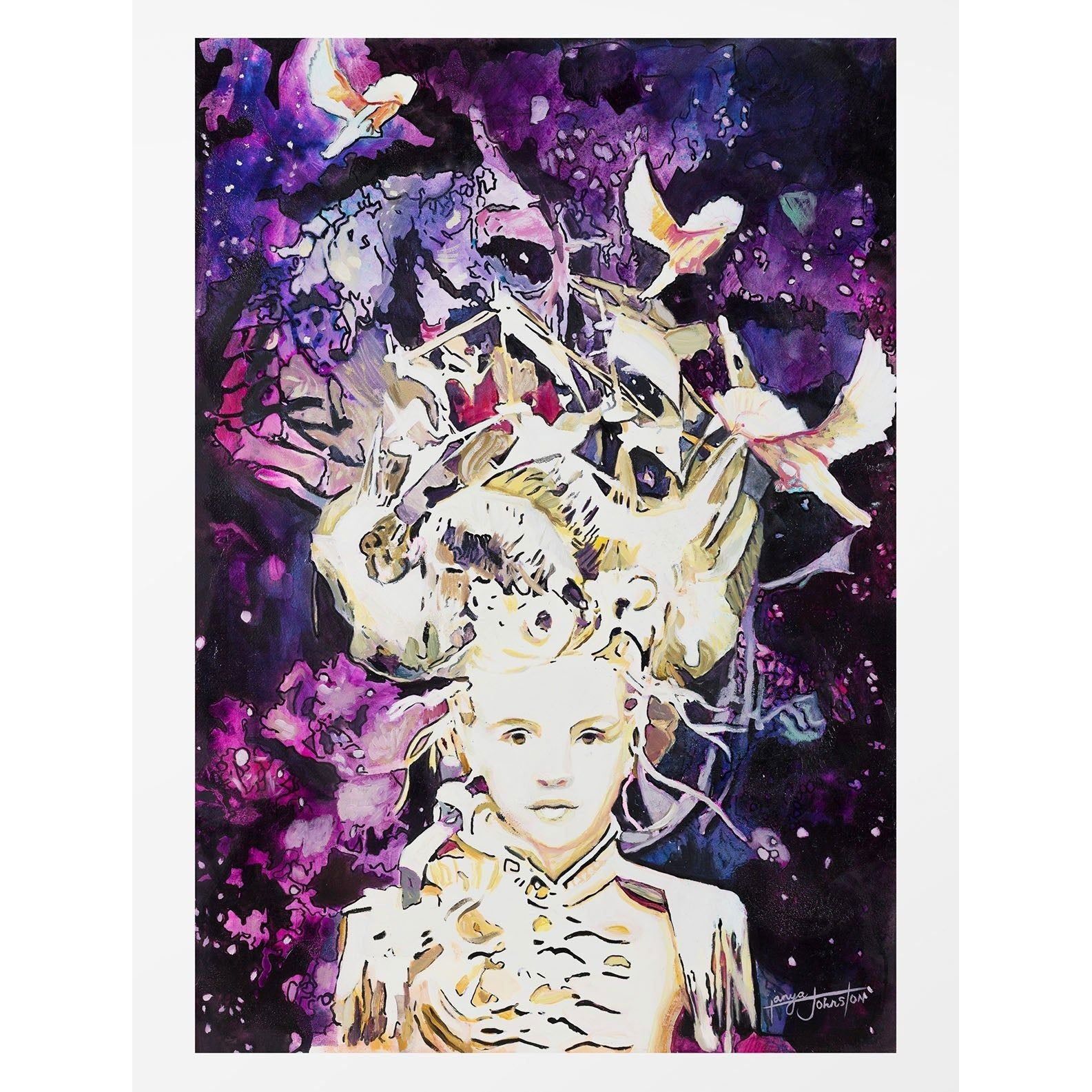 Parable of the Virgins I (Original) - Tanya Johnston Art