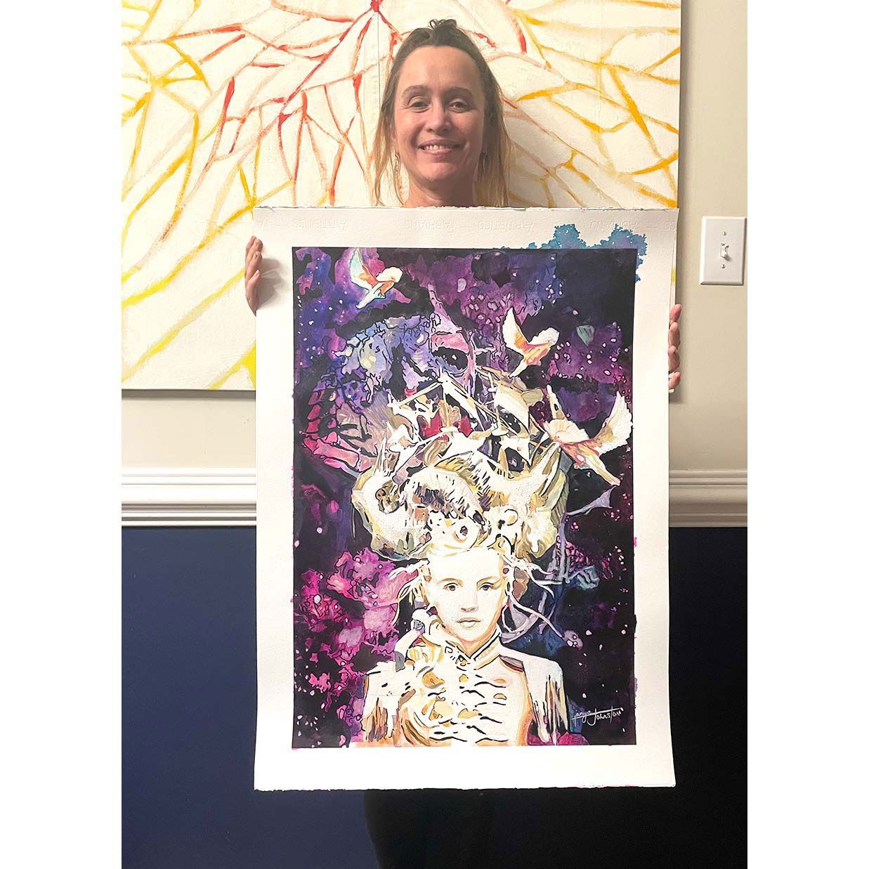Parable of the Virgins I (Original) - Tanya Johnston Art