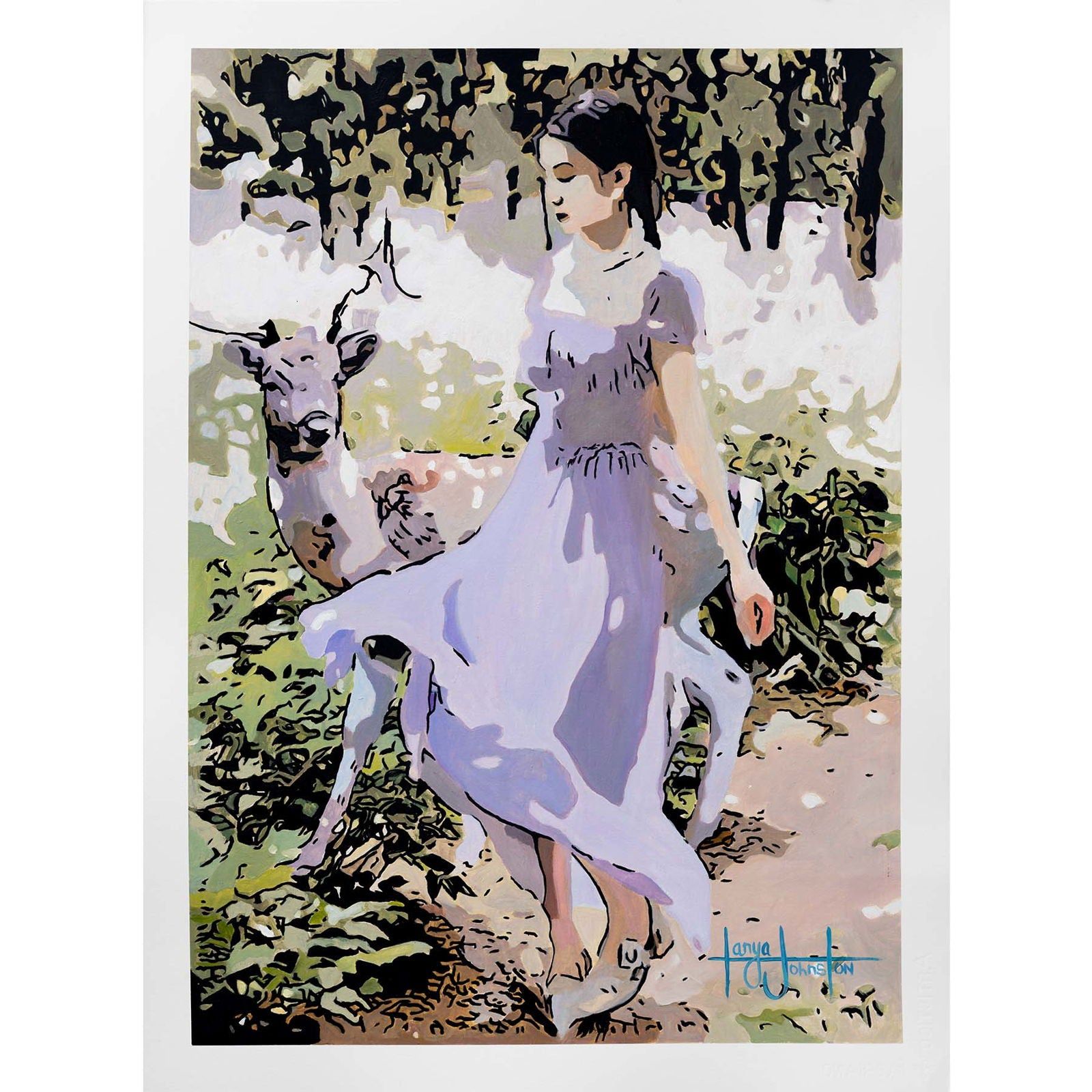 This Way My Friend (Original) - Tanya Johnston Art