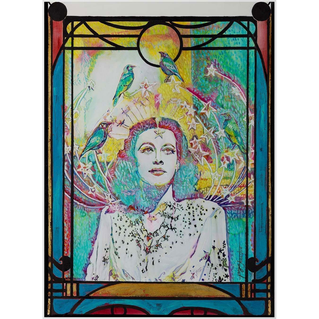 Through the Looking Glass (Original) - Tanya Johnston Art