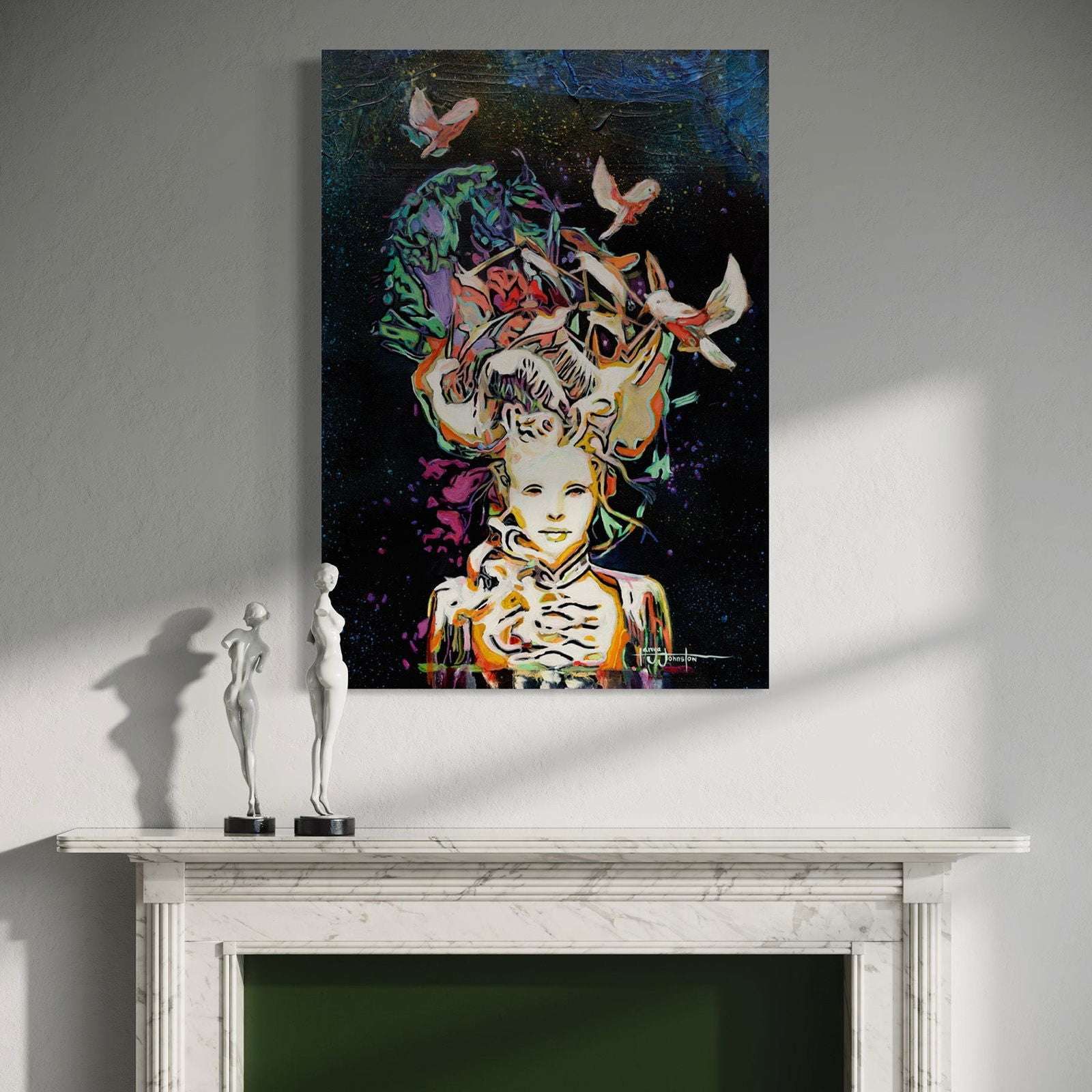 Parable of the Virgins II - Tanya Johnston Art