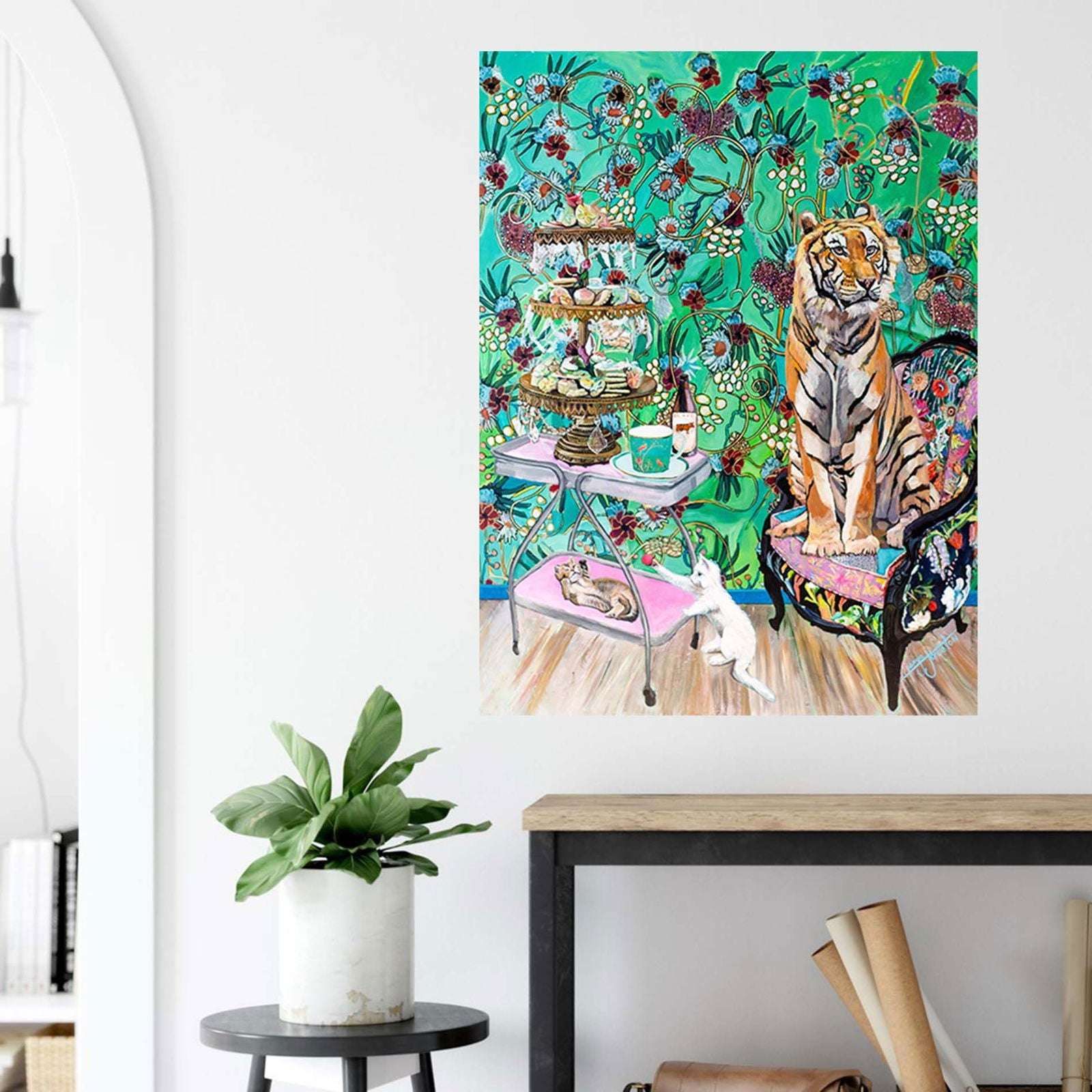 You Just Gotta Work On Yourself - Tanya Johnston Art