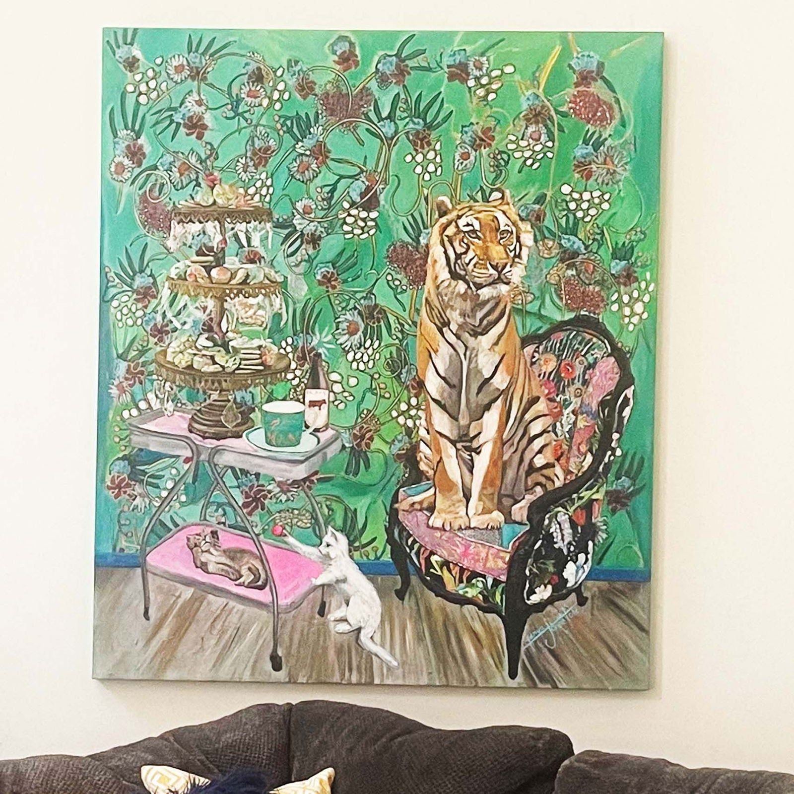 You Just Gotta Work On Yourself (Original) - Tanya Johnston Art