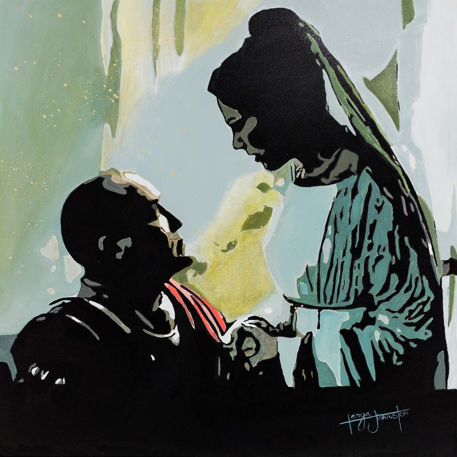 Wife of Pilate II (Original) - Tanya Johnston Art